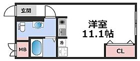 鴫野センタービル  ｜ 大阪府大阪市城東区鴫野東3丁目1-21（賃貸マンション1R・4階・26.64㎡） その2