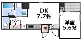 MT玉造  ｜ 大阪府大阪市天王寺区玉造元町15-3（賃貸マンション1DK・5階・30.07㎡） その2