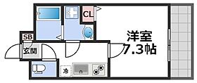 ラパンジール四天王寺東  ｜ 大阪府大阪市天王寺区寺田町1丁目7-28（賃貸マンション1K・6階・22.94㎡） その2