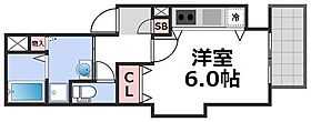 玉造レカンVI  ｜ 大阪府大阪市東成区玉津1丁目1-26（賃貸マンション1R・8階・21.11㎡） その2