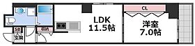 オブリオポルタ上町台  ｜ 大阪府大阪市天王寺区上汐3丁目5-18（賃貸マンション1LDK・7階・40.45㎡） その2