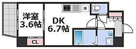 アプリーレ松屋町  ｜ 大阪府大阪市中央区松屋町住吉7-2（賃貸マンション1DK・4階・29.01㎡） その2