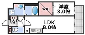 セレニテ谷九プリエ  ｜ 大阪府大阪市天王寺区生玉前町4-24（賃貸マンション1LDK・4階・28.87㎡） その2