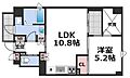 FLATINNUESHIO3階12.1万円