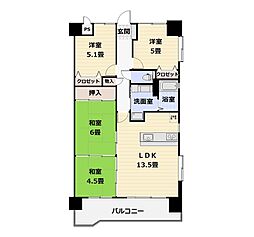 間取図画像 4LDK