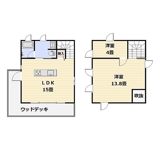間取り 郡山市大槻町字小山田76-6