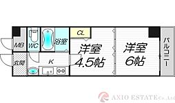 メゾネット・フジ 2Kの間取図画像
