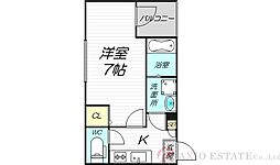 ハーモニーテラス西中島南方 2階