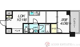 Re-be東三国  ｜ 大阪府大阪市淀川区宮原5丁目2-25（賃貸マンション1LDK・10階・32.00㎡） その2