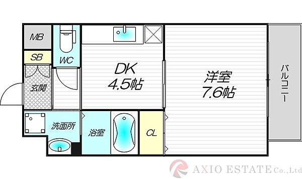 今川マンション ｜大阪府大阪市淀川区木川東3丁目(賃貸マンション1DK・5階・32.00㎡)の写真 その2