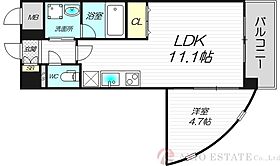 エル・セレーノ東三国  ｜ 大阪府大阪市淀川区東三国6丁目17-14（賃貸マンション1LDK・2階・34.88㎡） その2