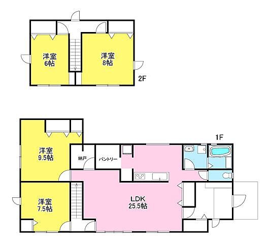 間取り 松本市寿台2丁目