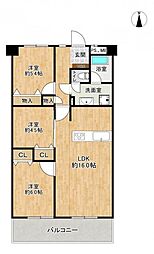 間取図画像 3LDK