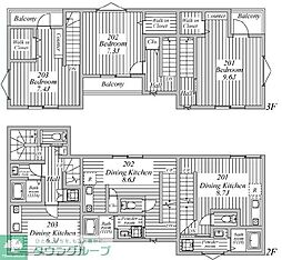 プラスアーバン千歳船橋 1LDKの間取図画像