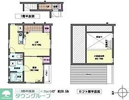 LaLuna 1LDKの間取図画像