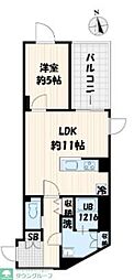 GRANPASEO成城学園前 1LDKの間取図画像