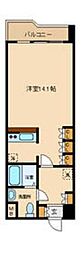 ブリッサ芦花公園 1Kの間取図画像