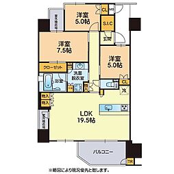 間取図画像 3LDK