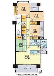 MJR大江 4LDKの間取図画像