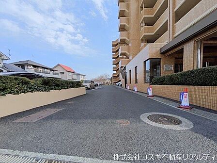 駐車場入り口!