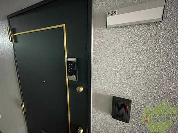 画像25:ドアには電子錠がついています。防犯面も安心ですね。