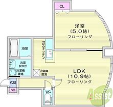 北海道札幌市東区北十五条東15丁目（賃貸アパート1LDK・3階・35.96㎡） その2