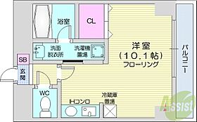 セントポーリア七番館  ｜ 北海道札幌市中央区南五条西7丁目（賃貸マンション1R・9階・25.50㎡） その2