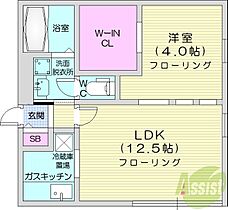 ディリッツ札幌東  ｜ 北海道札幌市中央区北二条東8丁目（賃貸マンション1LDK・2階・38.60㎡） その2