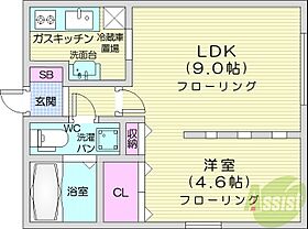 MODULOR南円山  ｜ 北海道札幌市中央区南五条西18丁目（賃貸マンション1LDK・1階・31.20㎡） その2