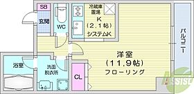 中鉱ビル  ｜ 北海道札幌市中央区南一条西17丁目（賃貸マンション1K・8階・36.40㎡） その2