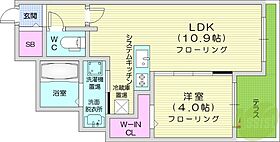 北海道札幌市東区北二十四条東16丁目（賃貸マンション1LDK・1階・34.78㎡） その2