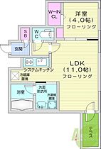 シティプラザW24  ｜ 北海道札幌市西区二十四軒三条7丁目（賃貸マンション1LDK・1階・36.32㎡） その2