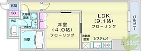 コートロティS15  ｜ 北海道札幌市中央区南十五条西7丁目（賃貸マンション1LDK・9階・31.30㎡） その2