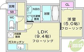 北海道札幌市東区北十条東2丁目（賃貸マンション1LDK・1階・30.57㎡） その2