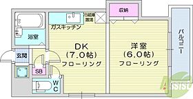 札幌JOW2ビル  ｜ 北海道札幌市中央区南一条西14丁目（賃貸マンション1DK・10階・24.48㎡） その2