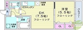 北海道札幌市北区北十八条西6丁目（賃貸マンション1DK・2階・29.24㎡） その2