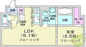 Harness南6条  ｜ 北海道札幌市中央区南六条西15丁目（賃貸マンション1LDK・2階・30.08㎡） その2