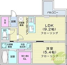 Crossbell524  ｜ 北海道札幌市中央区北五条西24丁目（賃貸マンション1LDK・3階・36.40㎡） その2