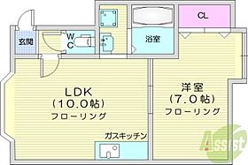 北海道札幌市北区北二十条西7丁目1-34（賃貸アパート1LDK・2階・36.00㎡） その2