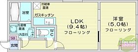 北海道札幌市北区北二十一条西2丁目2-41（賃貸マンション1LDK・4階・27.30㎡） その2