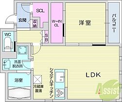 S-RESIDENCE円山鳥居前  ｜ 北海道札幌市中央区北一条西26丁目（賃貸マンション1LDK・7階・55.92㎡） その2