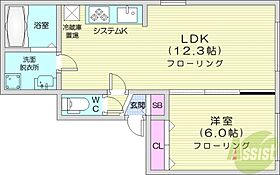 創成川北2ビル  ｜ 北海道札幌市中央区北二条東2丁目（賃貸マンション1LDK・4階・39.87㎡） その2