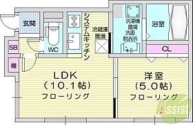 レジデンス大通公園  ｜ 北海道札幌市中央区南二条西12丁目323-1（賃貸マンション1LDK・4階・35.43㎡） その2