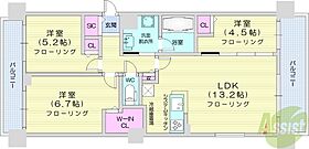 北海道札幌市東区北十七条東1丁目（賃貸マンション3LDK・10階・68.68㎡） その2