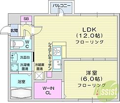 モルティーニ南円山  ｜ 北海道札幌市中央区南四条西18丁目（賃貸マンション1LDK・3階・39.50㎡） その2