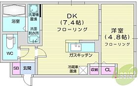 RESTATE札幌西  ｜ 北海道札幌市西区発寒二条2丁目（賃貸マンション1DK・3階・28.20㎡） その2