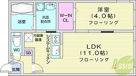 ガーディアン発寒  ｜ 北海道札幌市西区発寒四条7丁目（賃貸マンション1LDK・1階・35.25㎡） その2