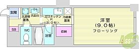 北海道札幌市北区北二十三条西3丁目（賃貸マンション1K・3階・27.45㎡） その2