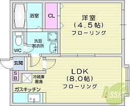 🉐敷金礼金0円！🉐札幌市営東豊線 元町駅 徒歩13分