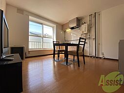 ルナフラッツ 1階1DKのリビング/ダイニング